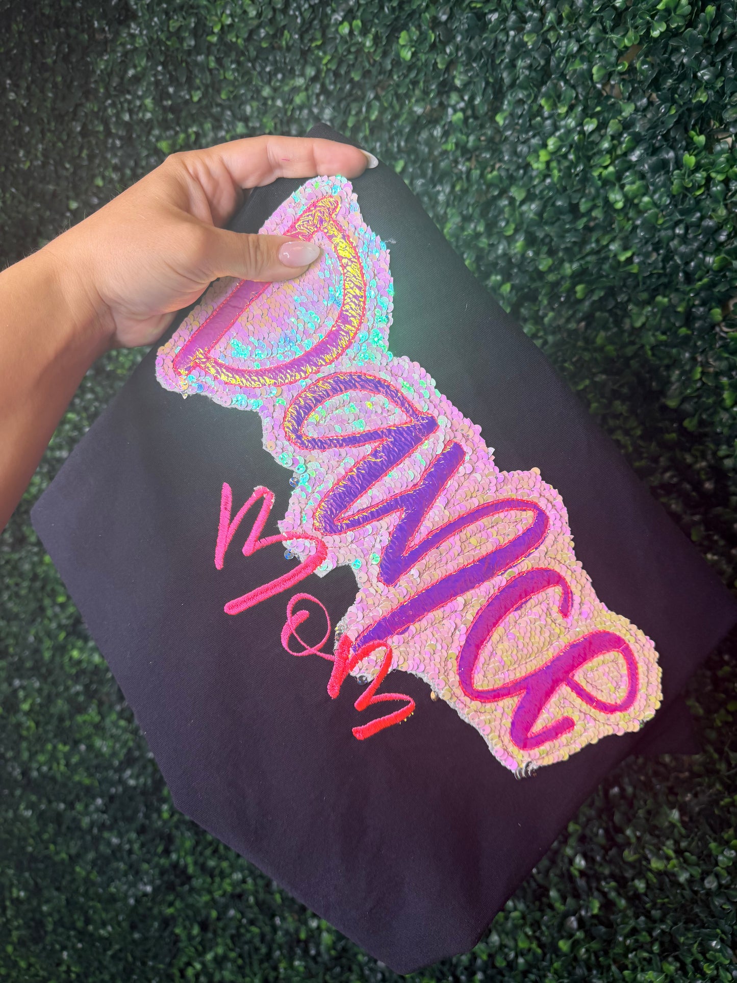 Double Stack Dance Mom Appliqué